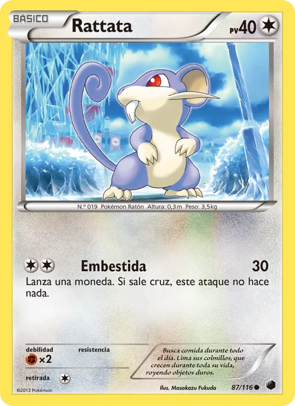 Rattata Glaciación Plasma 87/116