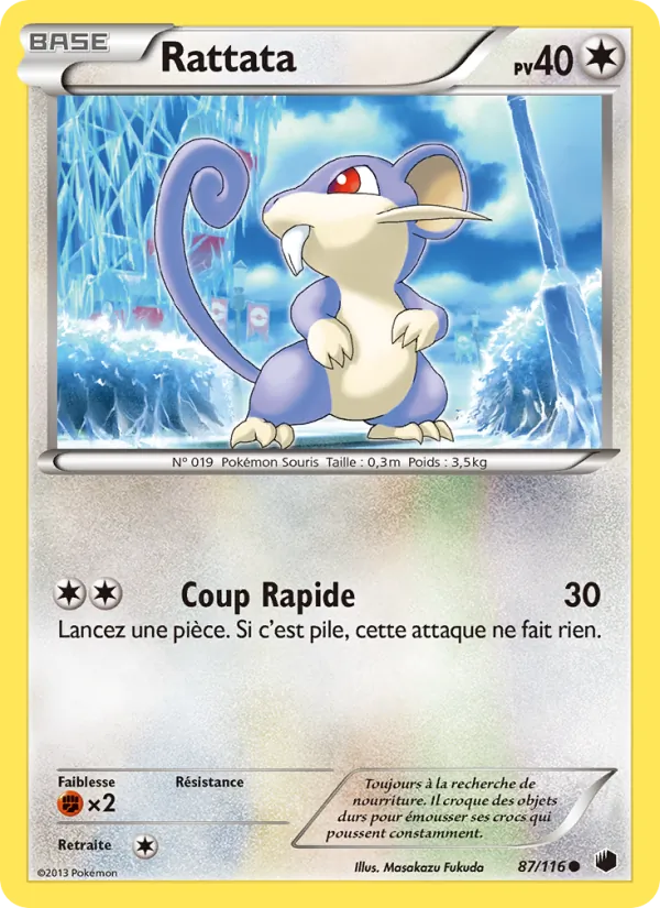 Rattata Glaciation Plasma 87/116
