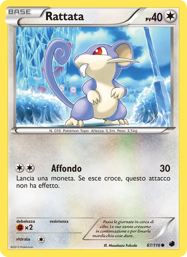 Rattata Glaciazione Plasma 87/116
