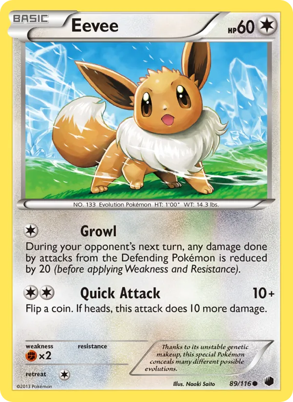Eevee Plasma Freeze 89/116