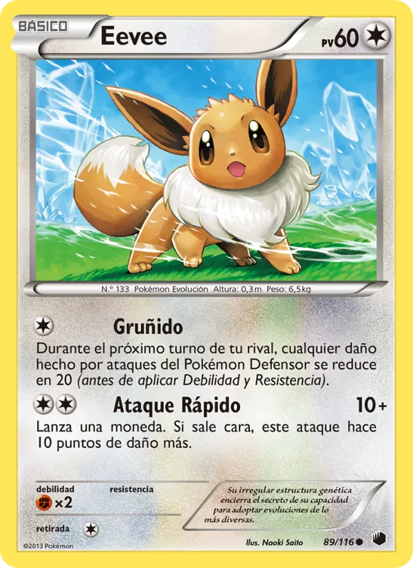 Eevee Glaciación Plasma 89/116
