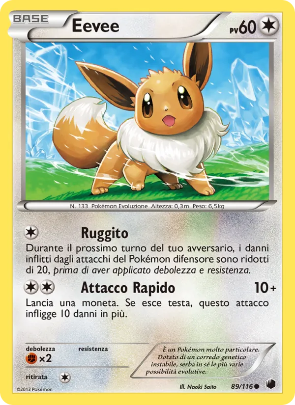 Eevee Glaciazione Plasma 89/116