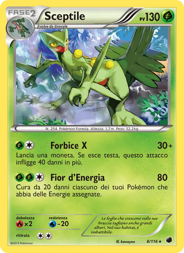Sceptile Glaciazione Plasma 8/116