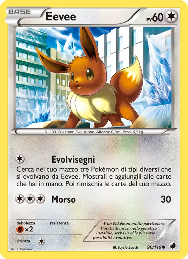 Eevee Glaciazione Plasma 90/116