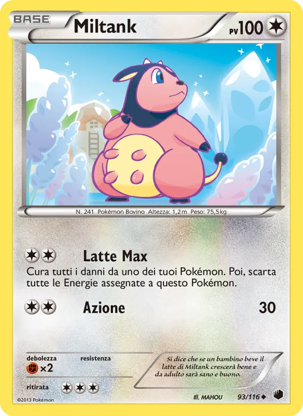 Miltank Glaciazione Plasma 93/116