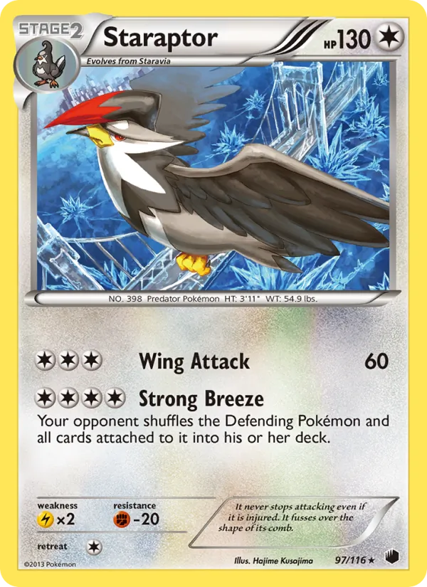 Staraptor Plasma Freeze 97/116