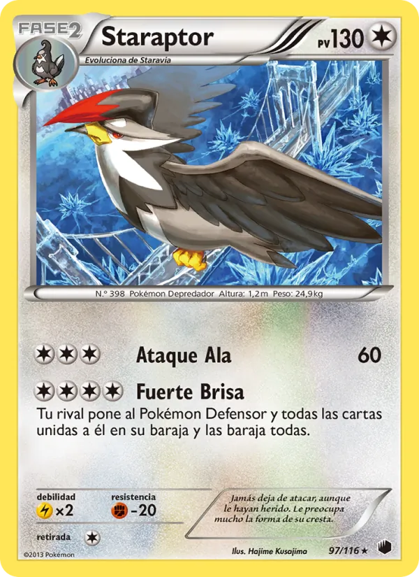Staraptor Glaciación Plasma 97/116