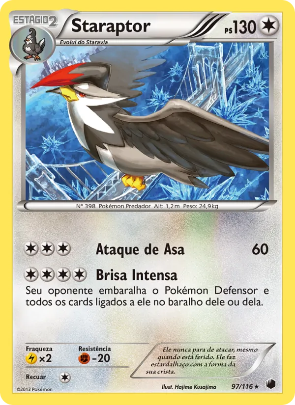 Staraptor Congelamento de Plasma 97/116