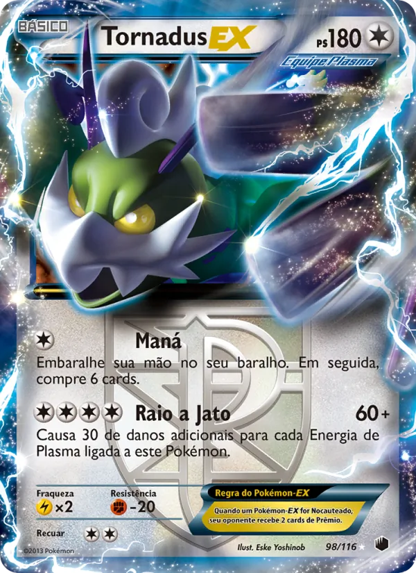Tornadus-EX Congelamento de Plasma 98/116