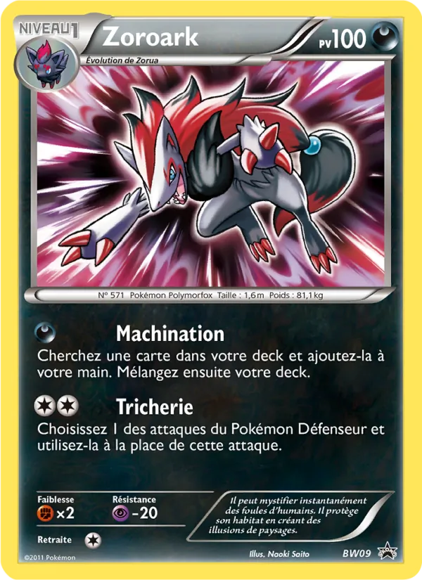 Zoroark Promo BW BW09/101