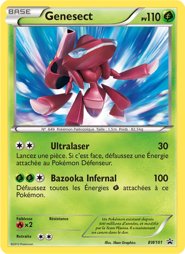Genesect Promo BW BW101/101