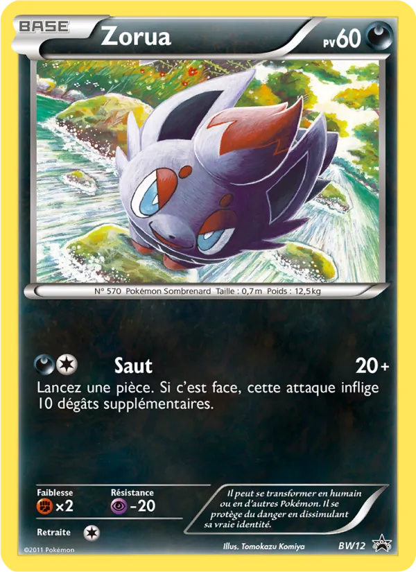 Zorua Promo BW BW12/101