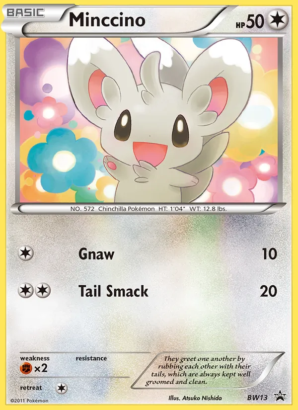 Minccino BW Black Star Promos BW13/101