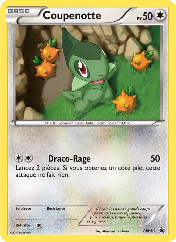 Coupenotte Promo BW BW16/101