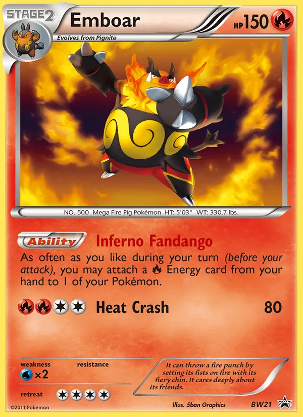 Emboar NB Promo BW21/101