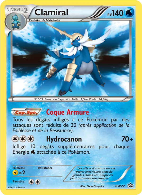Clamiral Promo BW BW22/101
