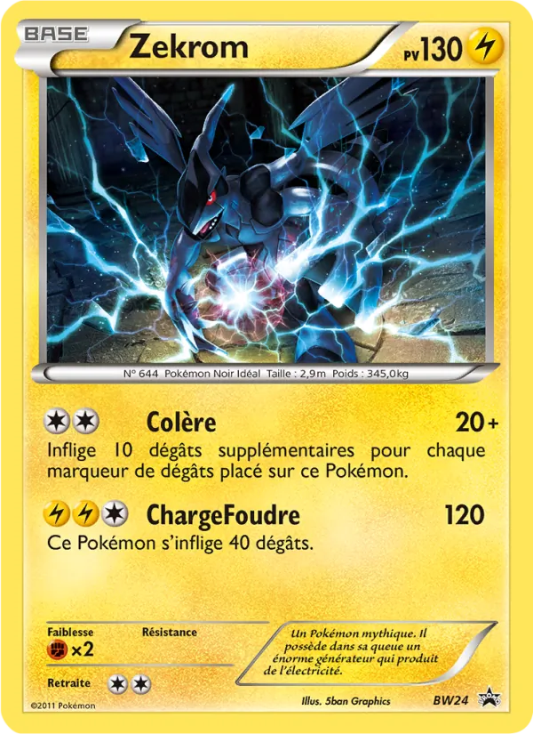 Zekrom Promo BW BW24/101