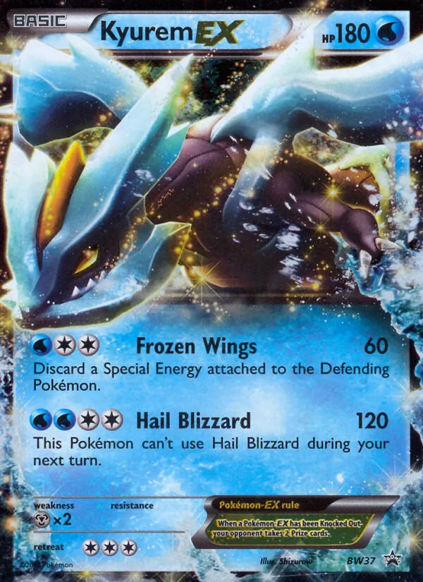 Kyurem-EX BW Black Star Promos BW37/101