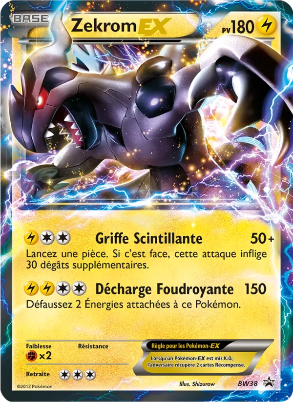 Zekrom ex Promo BW BW38/101