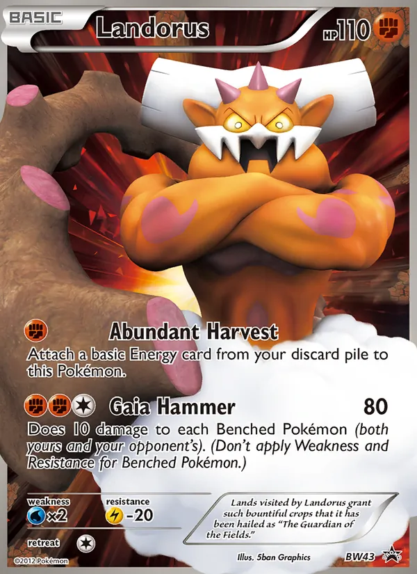 Landorus NB Promo BW43/101