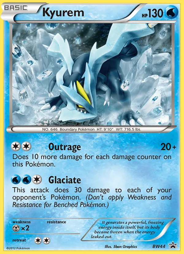 Kyurem BW Black Star Promos BW44/101