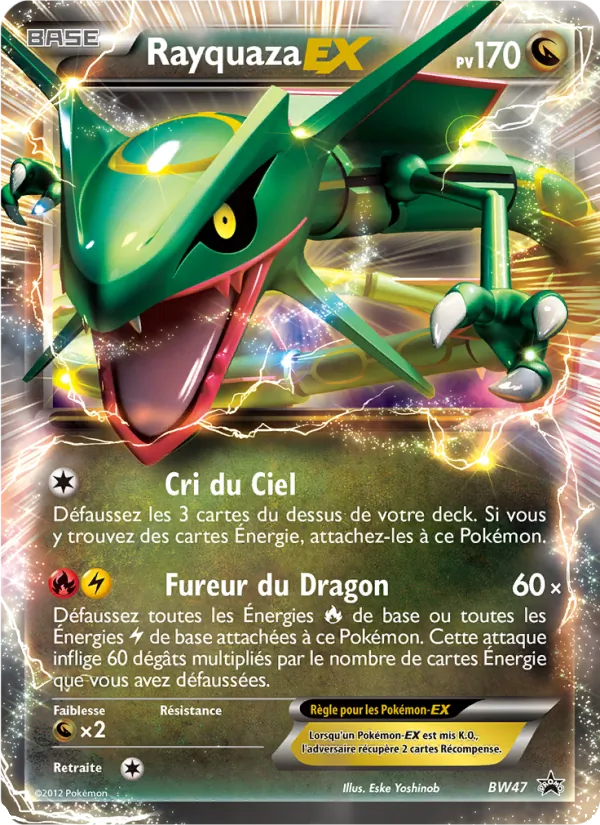 Rayquaza ex Promo BW BW47/101