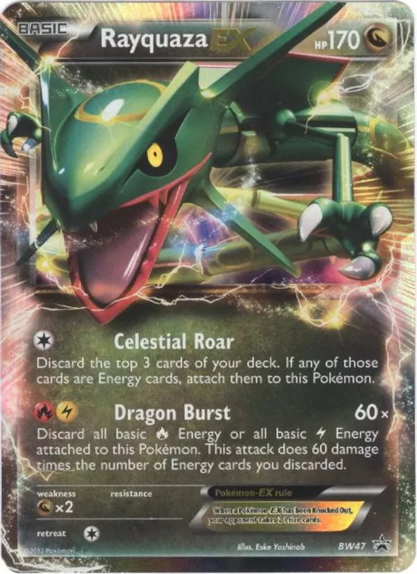 Rayquaza-EX SW Promokarten BW47/101