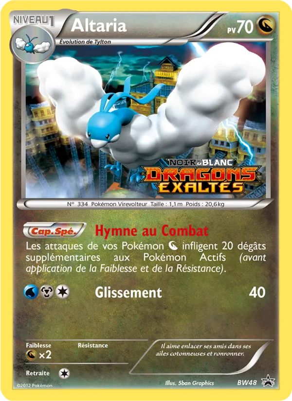 Altaria Promo BW BW48/101