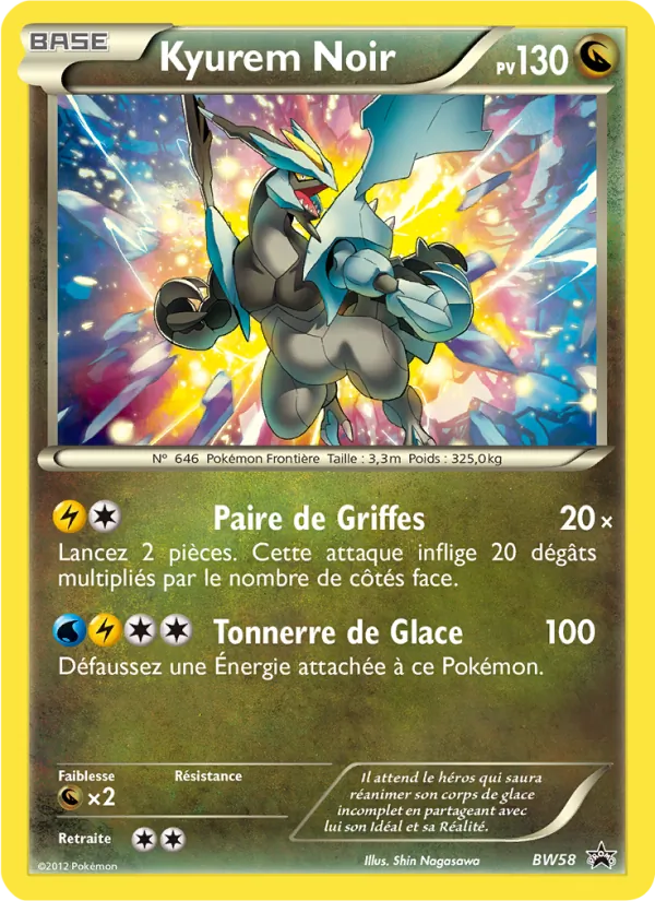 Kyurem Noir Promo BW BW58/101