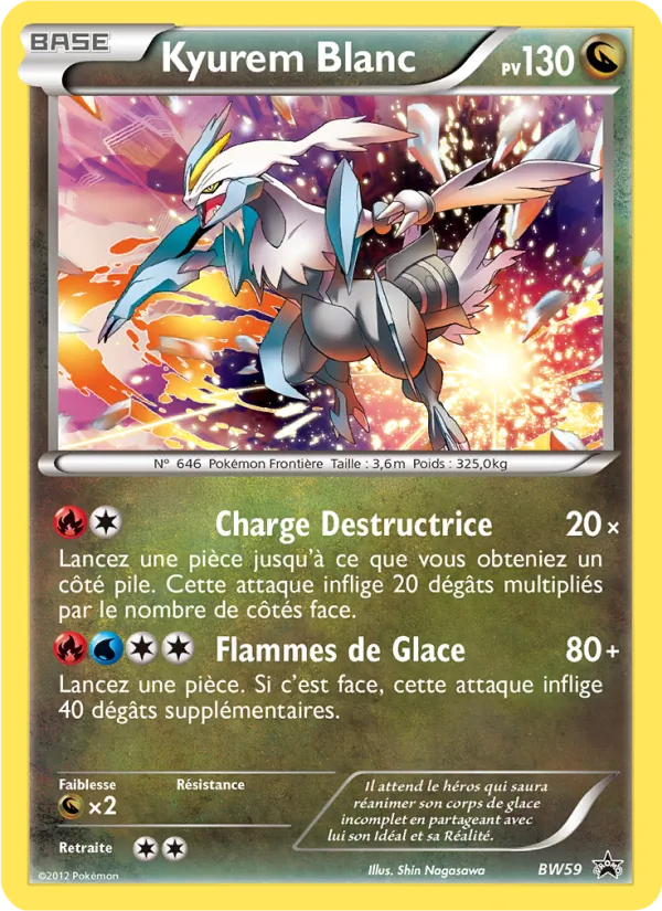 Kyurem Blanc Promo BW BW59/101