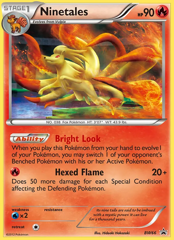Ninetales NB Promo BW66/101