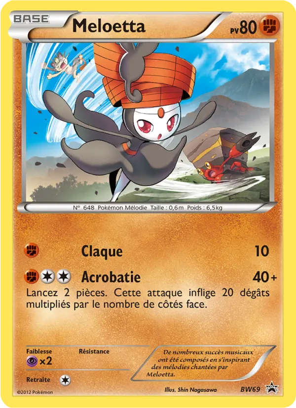 Meloetta Promo BW BW69/101
