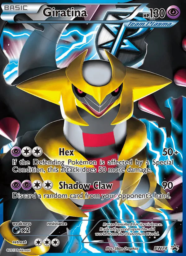 Giratina SW Promokarten BW74/101