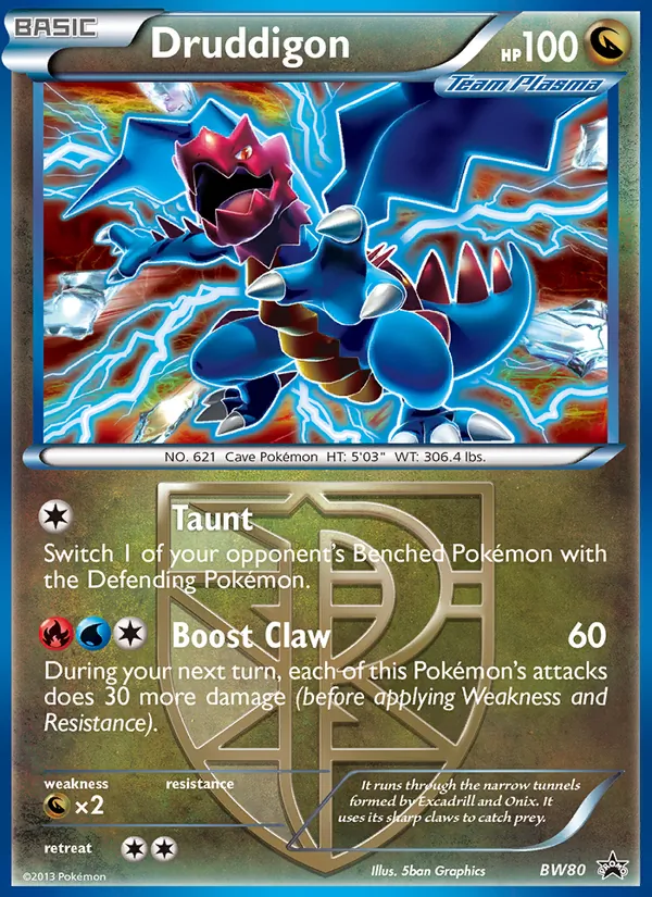 Druddigon NB Promo BW80/101