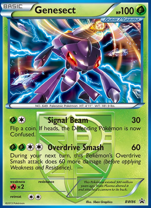 Genesect NB Promo BW86/101