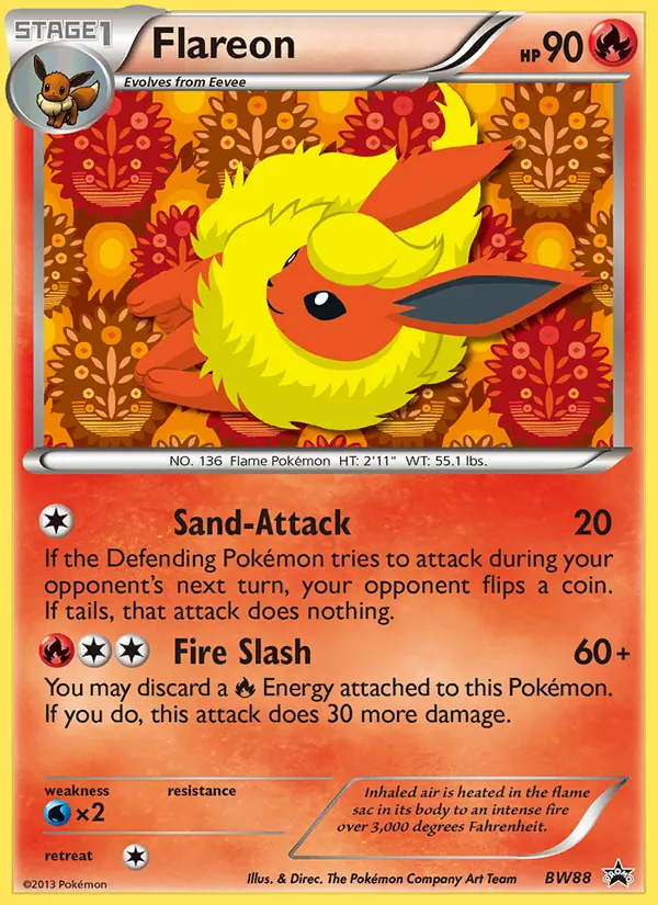 Flareon NB Promo BW88/101