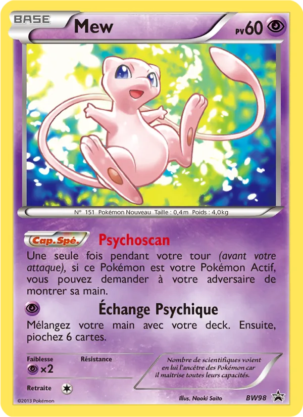 Mew Promo BW BW98/101