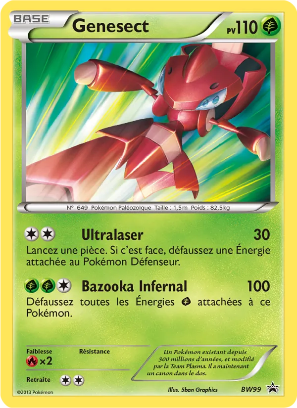 Genesect Promo BW BW99/101