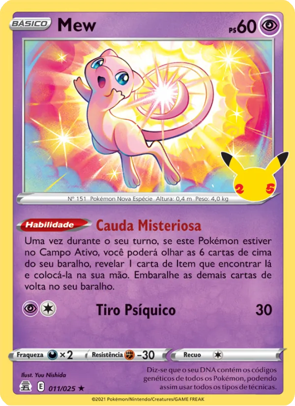 Mew Celebrações 11/25