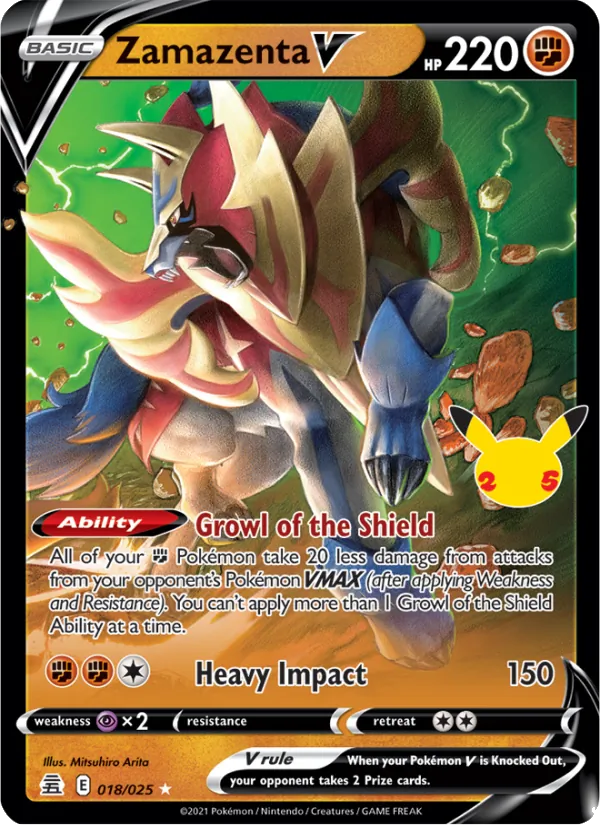 Zamazenta V Celebrations 18/25