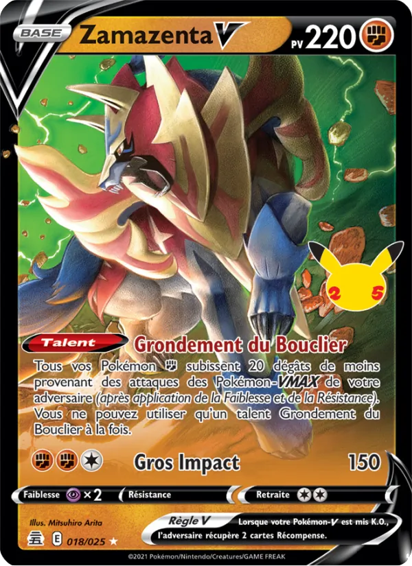 Zamazenta V Célébrations 18/25