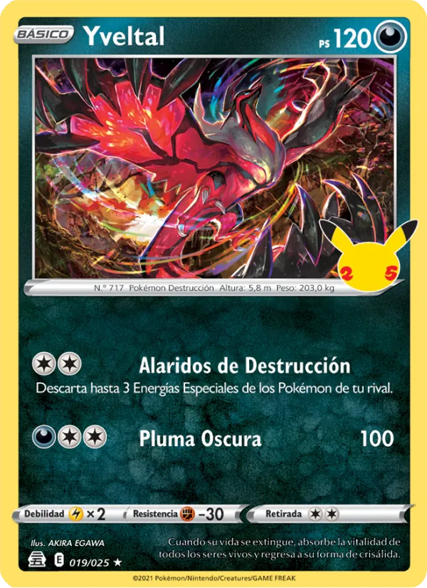 Yveltal Celebraciones 19/25