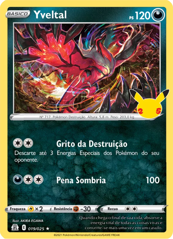 Yveltal Celebrações 19/25