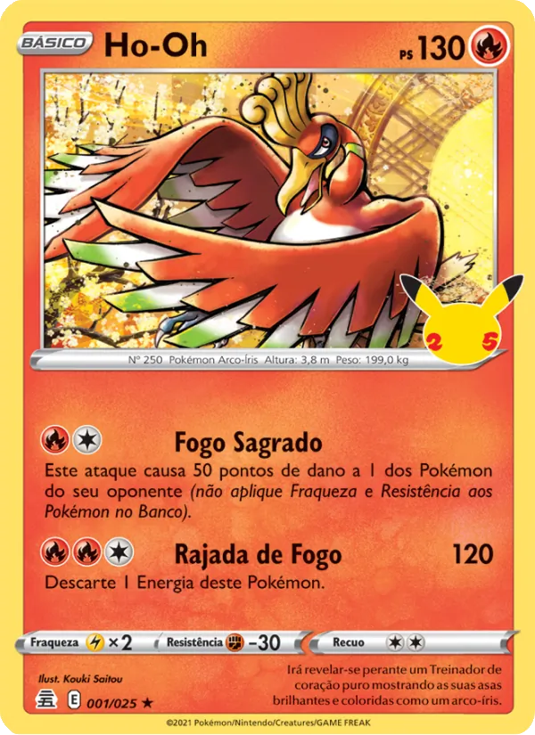 Ho-Oh Celebrações 1/25