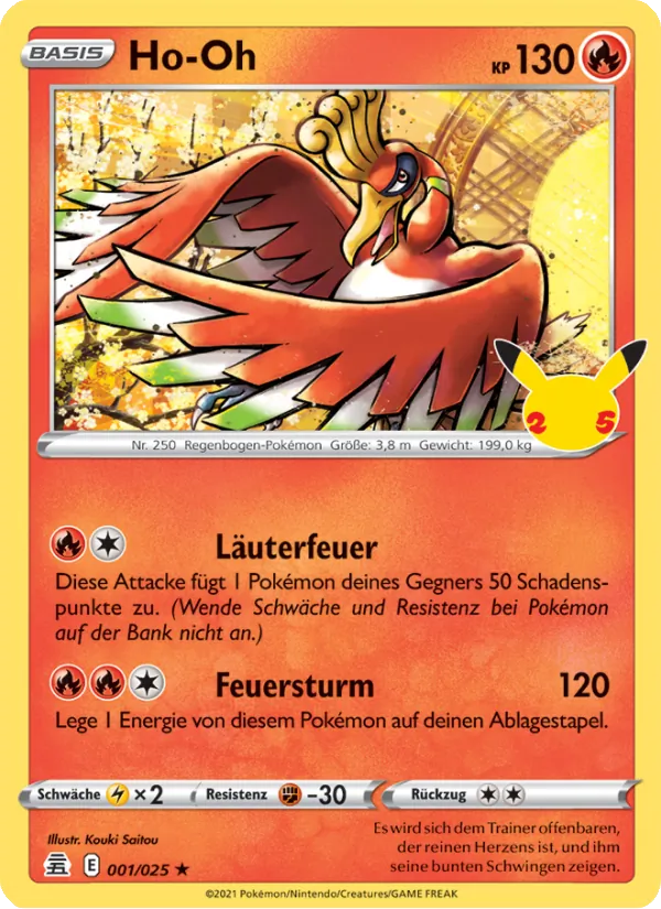Ho-Oh Celebrations 1/25