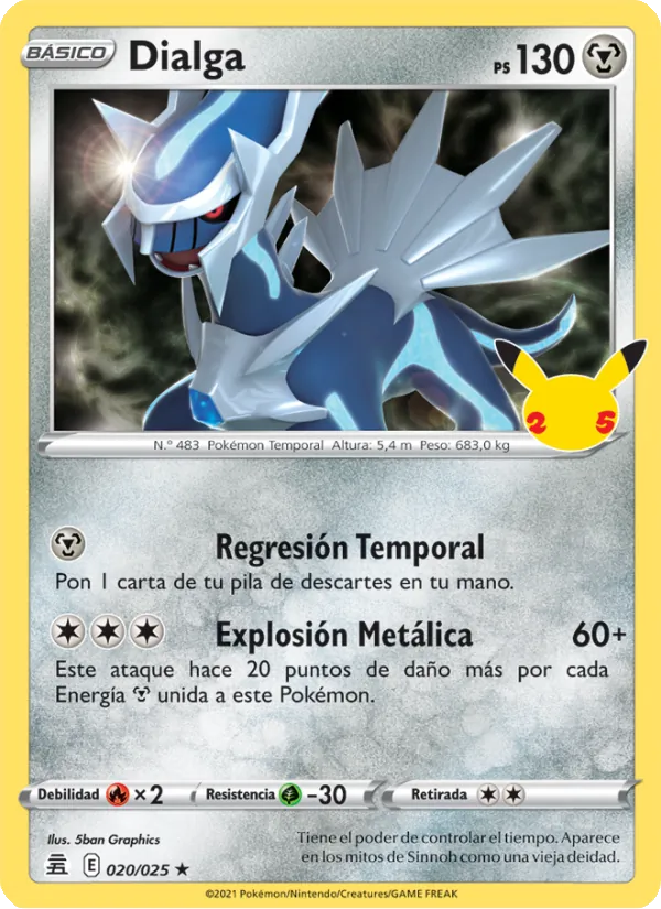 Dialga Celebraciones 20/25