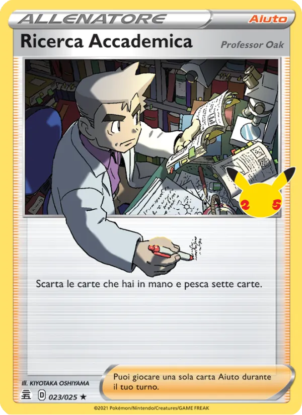 Ricerca Accademica (Professor Oak) Gran Festa 23/25