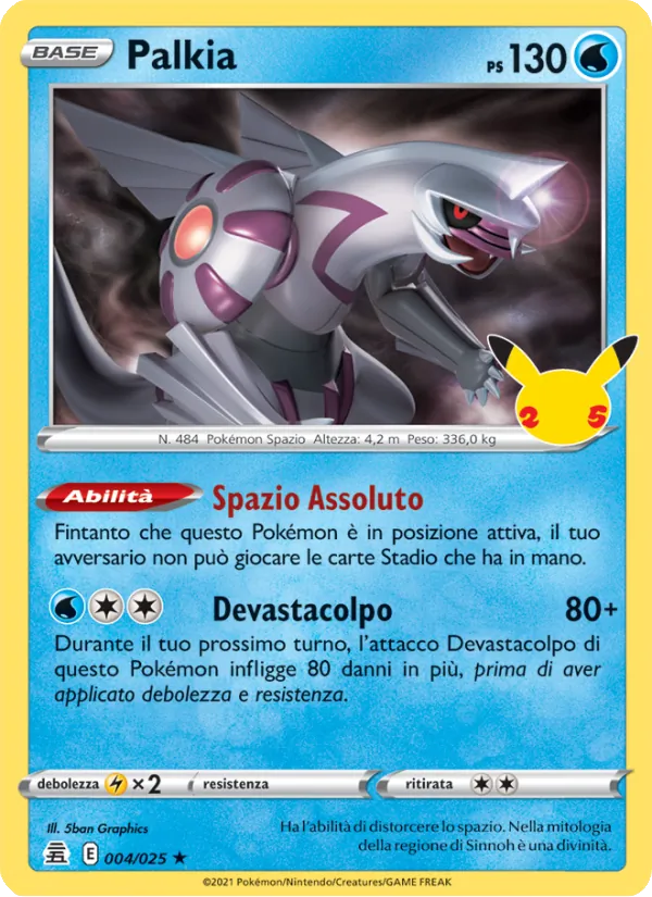Palkia Gran Festa 4/25