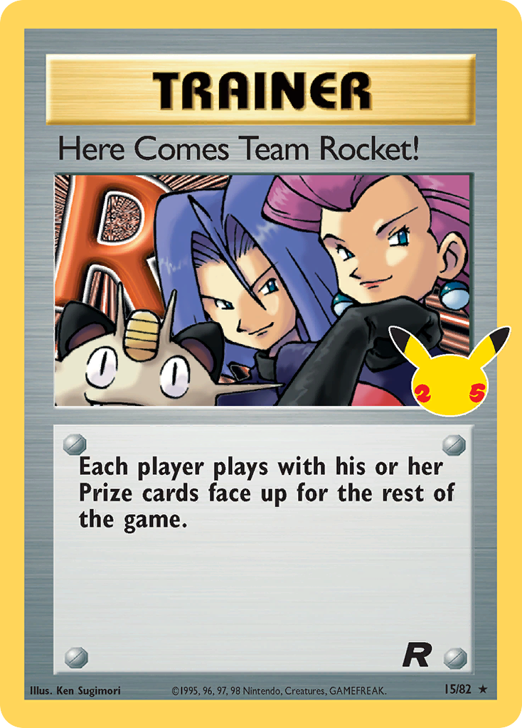 Here Comes Team Rocket! Celebraciones Colección Clásica CC006/25