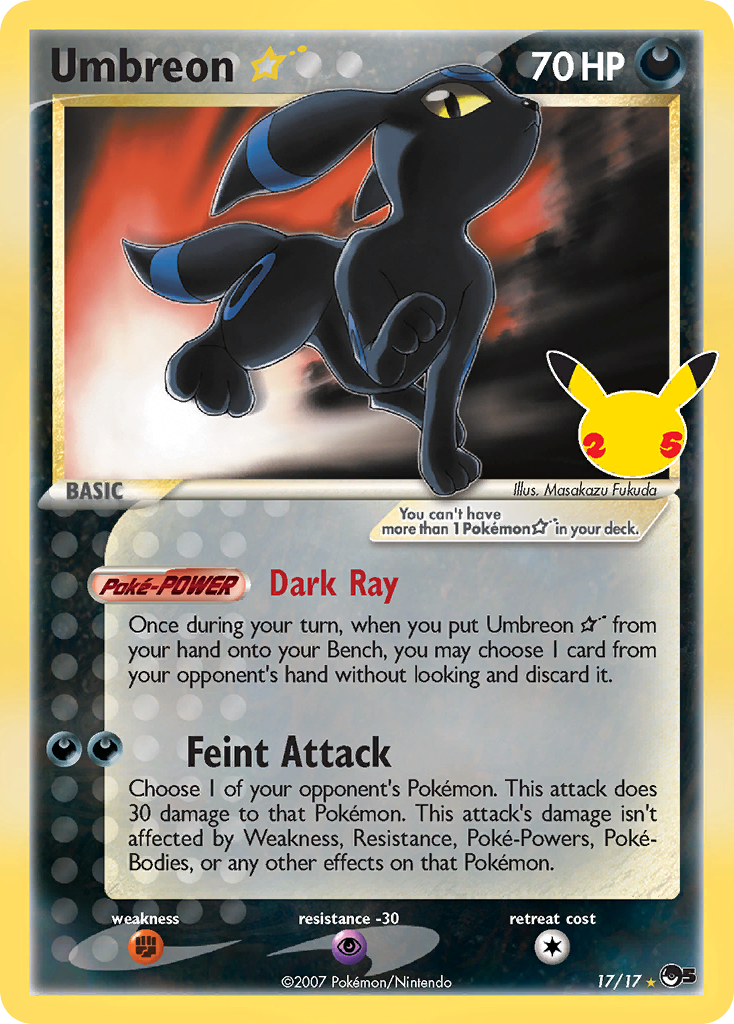 Umbreon ☆ Celebraciones Colección Clásica CC015/25